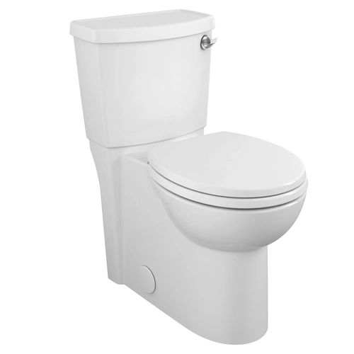 Cadet 3 FloWise Skirted 2-Piece 1.28 gpf/4.8 Lpf Chair Height Right-Hand Trip Lever Round Front Toilet w/ Seat (White)