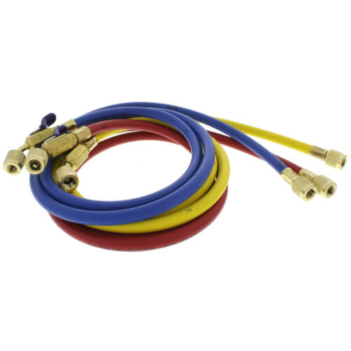 60" Plus II Hoses with Compact Ball Valve End (3 Pack)