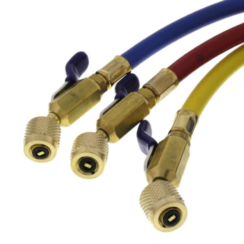 60" Plus II Hoses with Compact Ball Valve End (3 Pack)