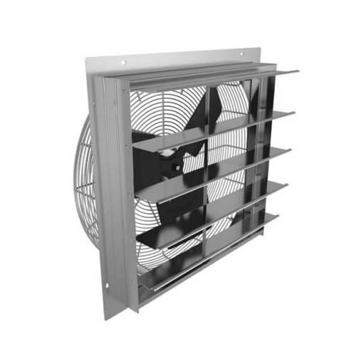 2SHE Series 20" Shutter Mount Exhaust Fan