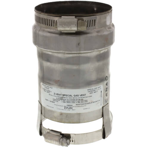 3" Z-Vent Buderus GA 124,244 Adapter