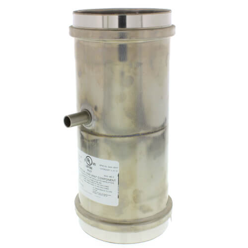 4" Universal Appliance Adapter w/ Back-Flow Preventer & Condensate Drain