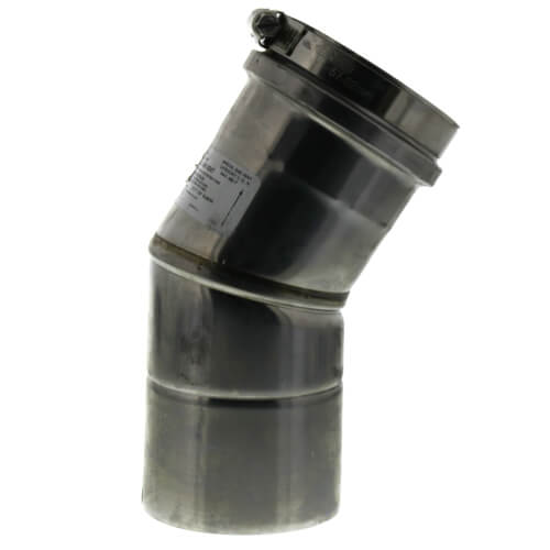 3" x 30° Z-Vent Single Wall Elbow