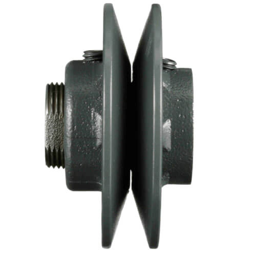 1 Groove Cast Iron Variable Pitch Sheave w/ 3/4" Bore, 3.15" OD
