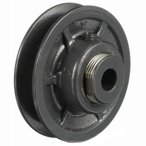 1 Groove Cast Iron Variable Pitch Sheave w/ 1/2" Bore, 3.75" OD