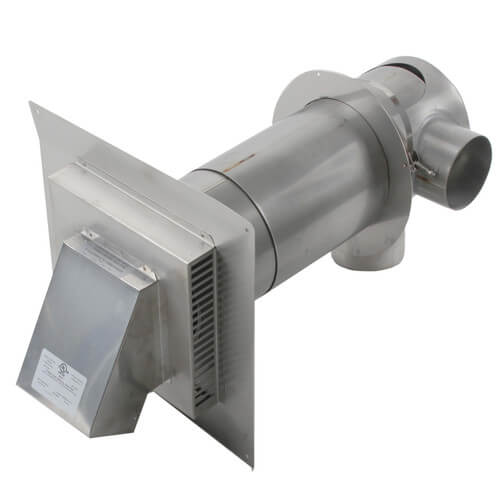 4" Z-Vent Concentric Vent Termination, 4" In 4" Out