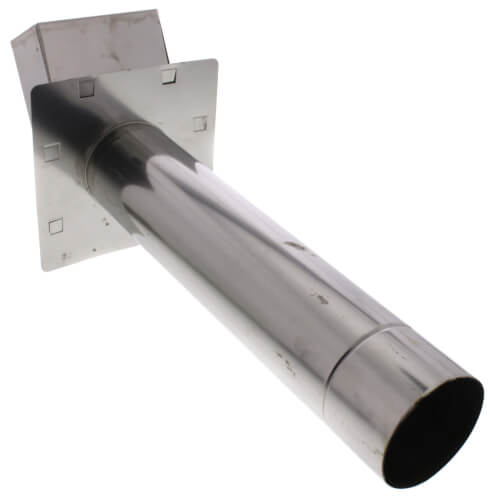 3" Z-Vent Termination Hood w/ Damper