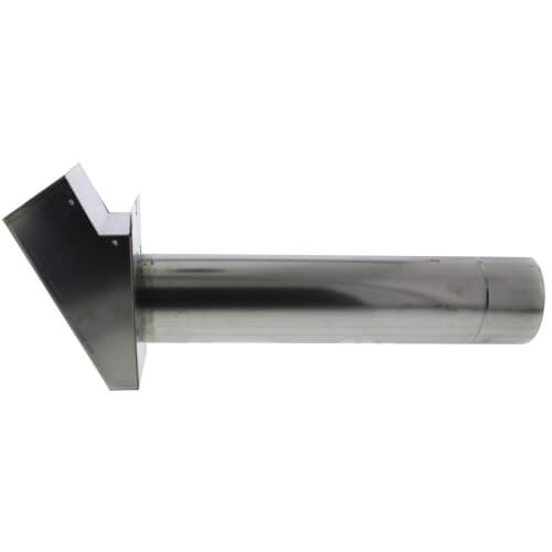 3" Z-Vent Termination Hood w/ Damper