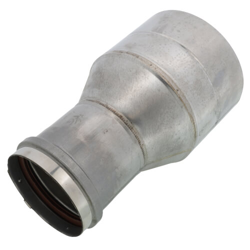 6" to 4" Z-Vent Single Wall Reducer