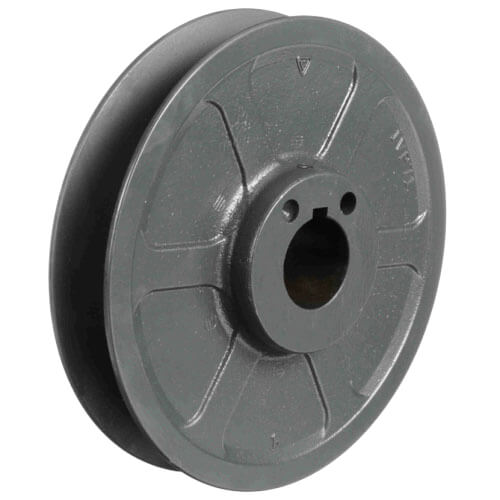 1 Groove Cast Iron Variable Pitch Sheave w/ 5/8" Bore, 2.87" OD 3 1 Groove Cast Iron Variable Pitch Sheave w/ 5/8" Bore, 2.87" OD