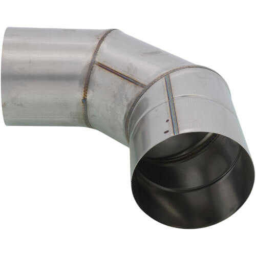 4" Z-Vent Horizontal Termination Elbow (90°)