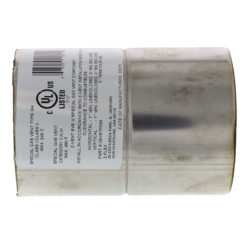 3" Z-Vent Vent Termination Coupling (Weil Mclain) 2 3" Z-Vent Vent Termination Coupling (Weil Mclain)