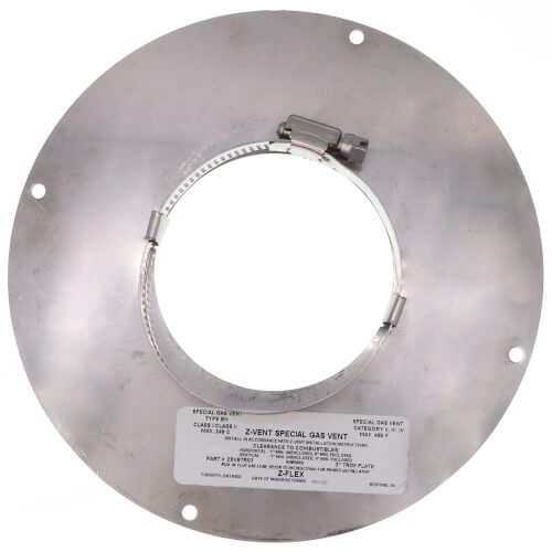 3" Z-Vent Trim Ring