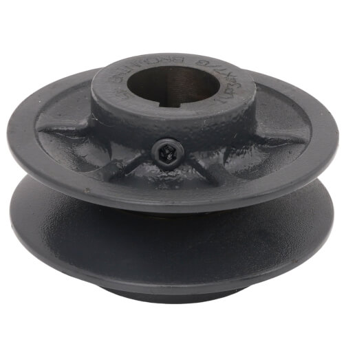 1 Groove Cast Iron Variable Pitch Sheave w/ 7/8" Bore, 3.15" OD