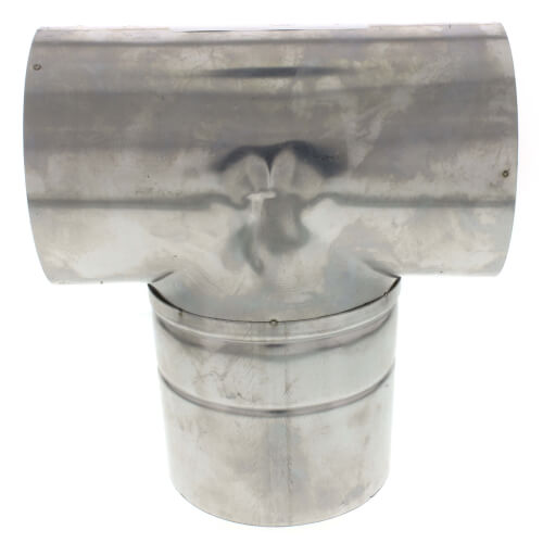 4" Z-Vent Horizontal Termination Tee