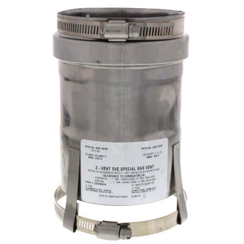 4" Z-Vent Noritz Adapter