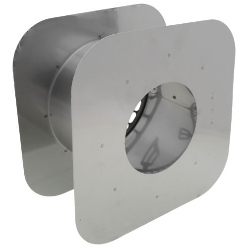 4" Z-Vent Adjustable Wall Thimbles (10" x 10") (Adjust from 4" to 7")