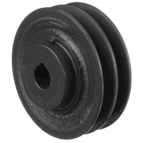 1 Groove Cast Iron Variable Pitch Sheave w/ 1" Bore, 4.75" OD