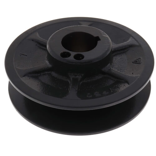 1 Groove Cast Iron Variable Pitch Sheave w/ 1-1/8" Bore, 4.75" OD