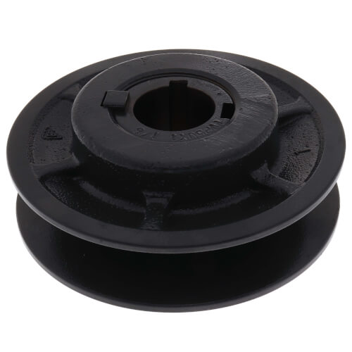 1 Groove Cast Iron Variable Pitch Sheave w/ 1-1/8" Bore, 4.75" OD