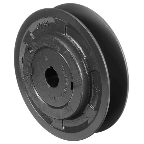 1 Groove Cast Iron Variable Pitch Sheave w/ 7/8" Bore, 6" OD