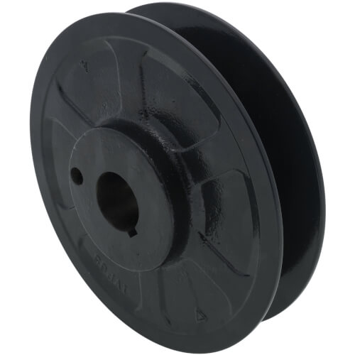 1 Groove Cast Iron Variable Pitch Sheave w/ 1-1/8" Bore, 6.5" OD