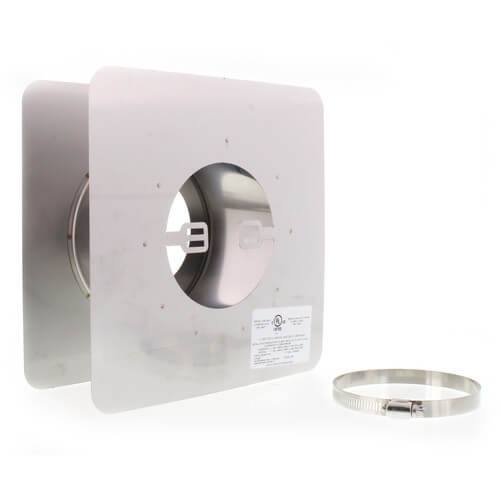 4" Z-Vent Wall Hung Water Heater Vent Kit 2 4" Z-Vent Wall Hung Water Heater Vent Kit