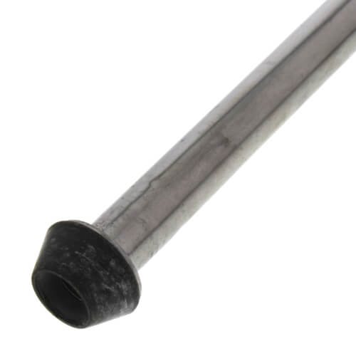 12" Copper Toilet Riser (1/2" O.D. Heavy Duty Cone Washer) (Chrome Plated)