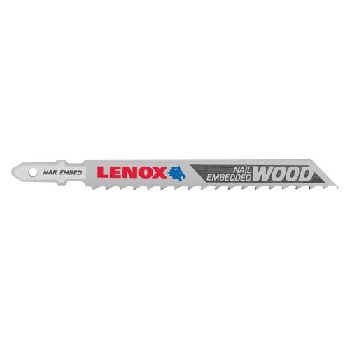 4" x 3/8" 6 TPI Shank General Purpose Jig Saw Blade (5 Pack)