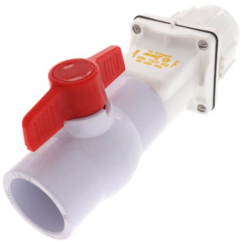 Zoeller 30-0100 1-1/2" Tri-Check PVC Check Valve/Ball Valve/Union Combination