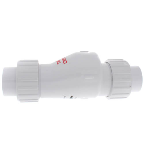 1-1/4" PVC "Quiet Check" Solvent Weld w/ Union Check Valve