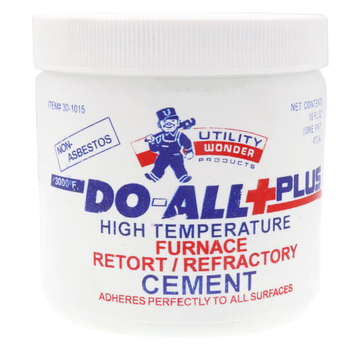 1 Pint DO-ALL+PLUS Furnace Cement