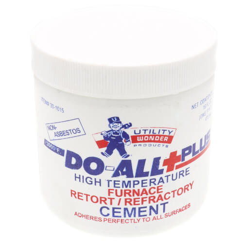 1 Pint DO-ALL+PLUS Furnace Cement