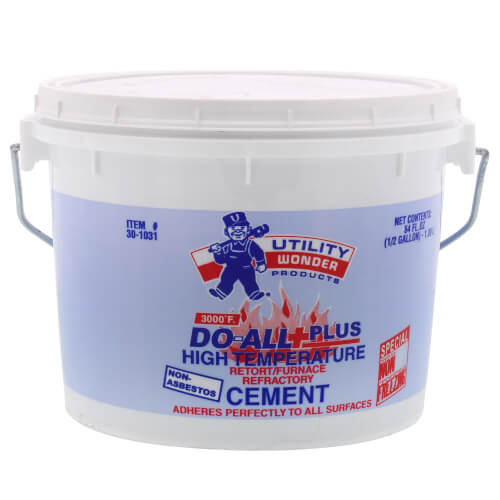 1/2 Gal. DO-ALL+PLUS Furnace Cement (Non-Freezing)