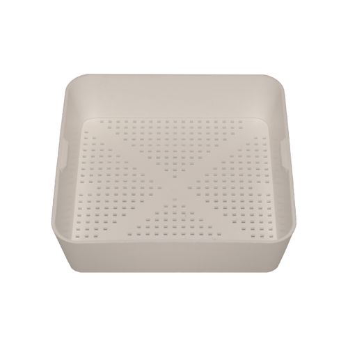 Medium White Plastic Kitchen Floor Drain Strainer
