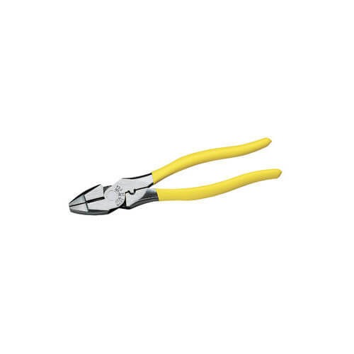 Side-Cutting Pliers, NE Type High-Leverage with Crimp Die