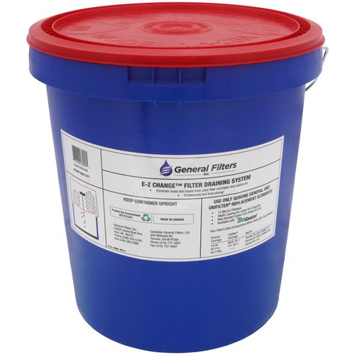 E-Z Change Filter Draining System
