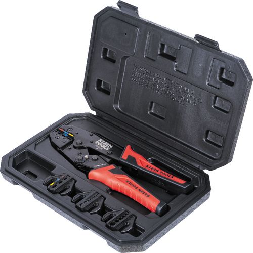 Ratcheting Crimper Set, 10-22 AWG, Terminals