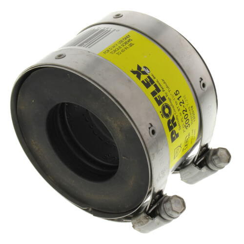 2" x 1.5" ProFlex Coupling (Cast Iron, PVC, Steel to Tubular)