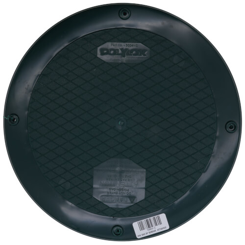 12" Flat Cover for Corrugated Pipe (Green)