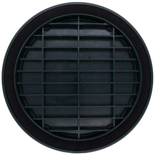 12" Flat Cover for Corrugated Pipe (Green)