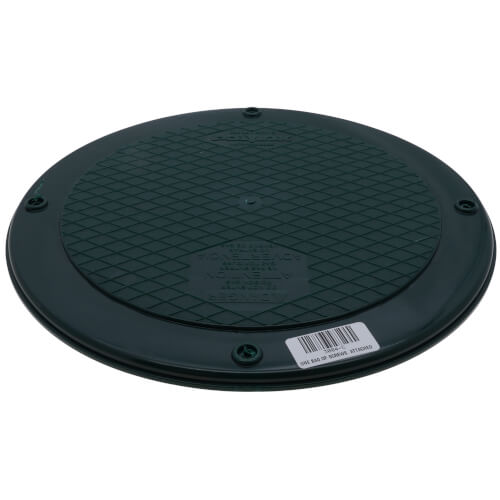 12" Flat Cover for Corrugated Pipe (Green)