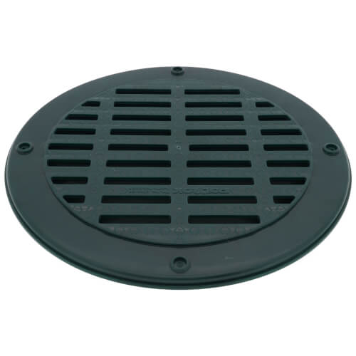 12" Grate for Corrugated Pipe (Green)