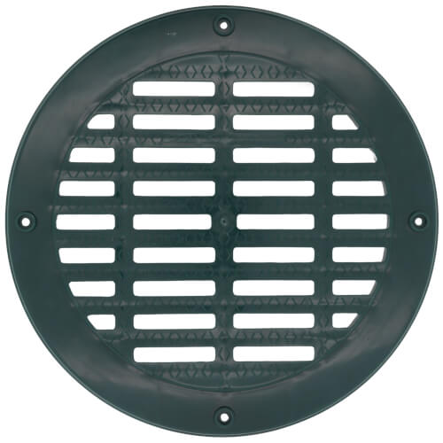 12" Grate for Corrugated Pipe (Green)