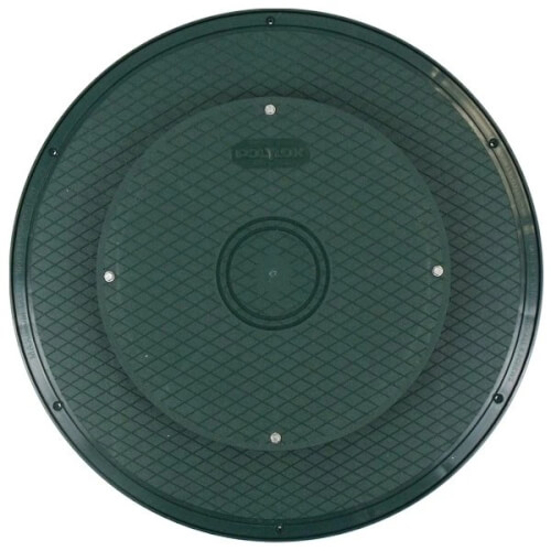24" Flat Activated Carbon Cover (Green)