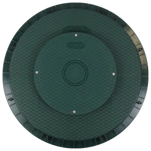 24" Flat Activated Carbon Cover (Green) 6 24" Flat Activated Carbon Cover (Green)
