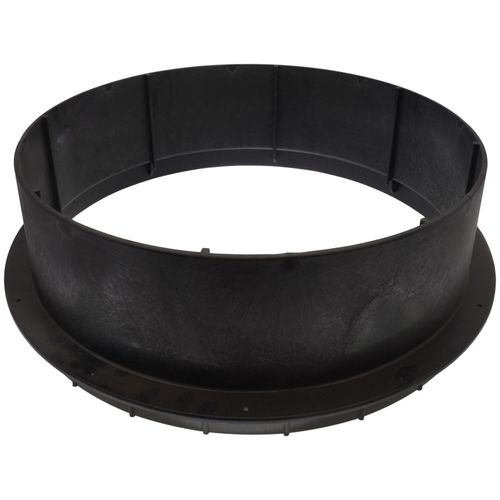 24" x 6" Pipe Ring for Corrugated Pipe (Black)