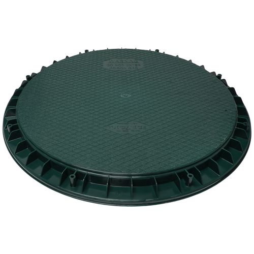 24" Heavy Duty Cover for Risers & Corrugated Pipe (Green)