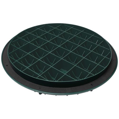 24" Heavy Duty Cover for Risers & Corrugated Pipe (Green)