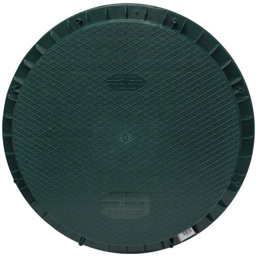 24" Heavy Duty Cover for Risers & Corrugated Pipe (Green)
